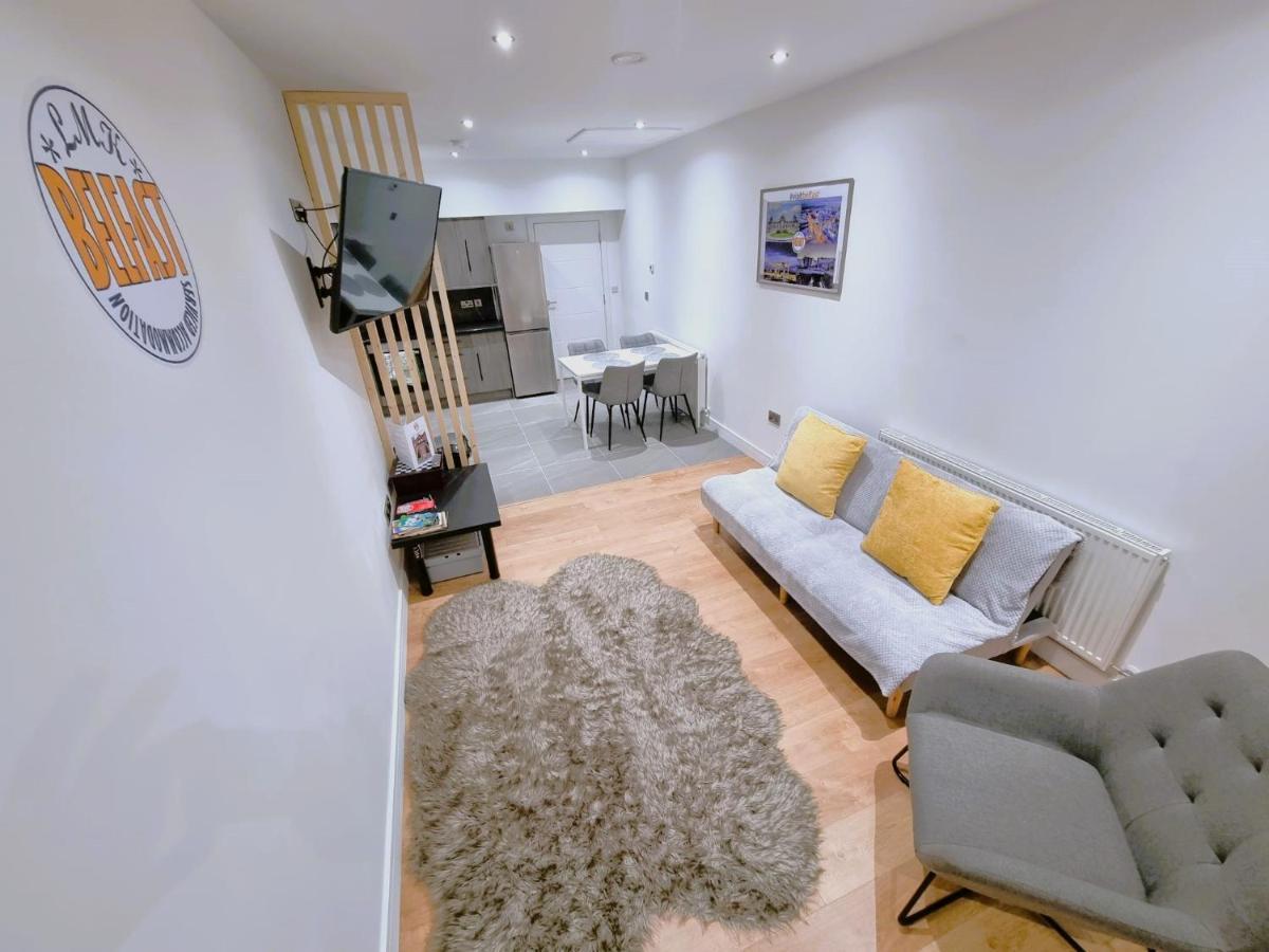 Lmk, Spacious 1 Bedroom Ground Floor Apartment, Ev Charger, Free Parking Wi-Fi, Great Location Belfast Extérieur photo